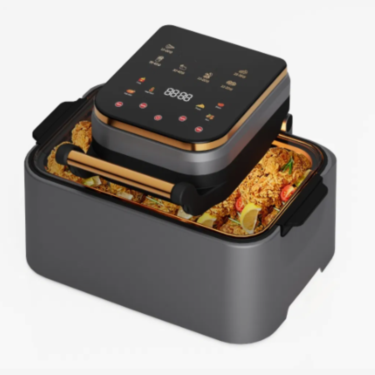 Gray helmet for bikers