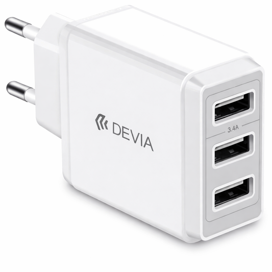 CARGADOR DE PARED 3USB