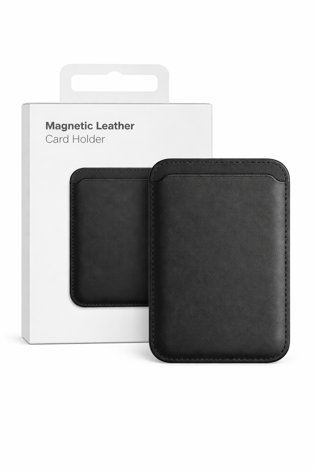BILLETERA MAGNÉTICA MAGSAFE NEGRA