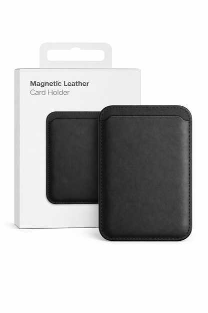 BILLETERA MAGNÉTICA MAGSAFE NEGRA