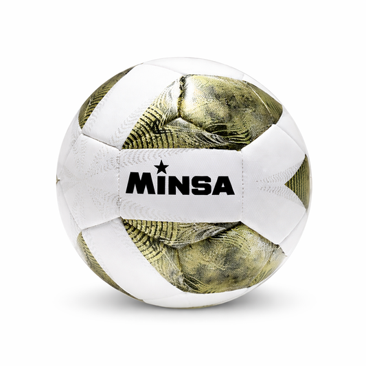 PELOTA DE FUTBOL MINSA PRO DORADA